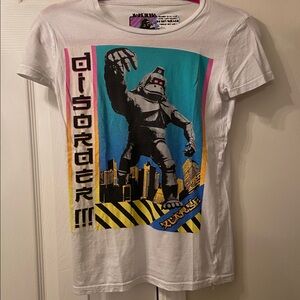 Godzilla Graphic t-shirt XS Y2K delias urban outfitters 100% cotton punk/emo/hip